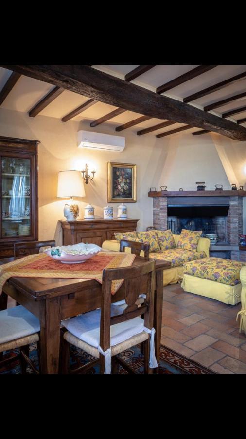 Umbrian Cottage Gubbio Bagian luar foto